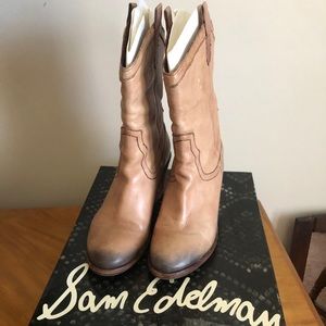 Sam Edelman Nile Boots Sz 10